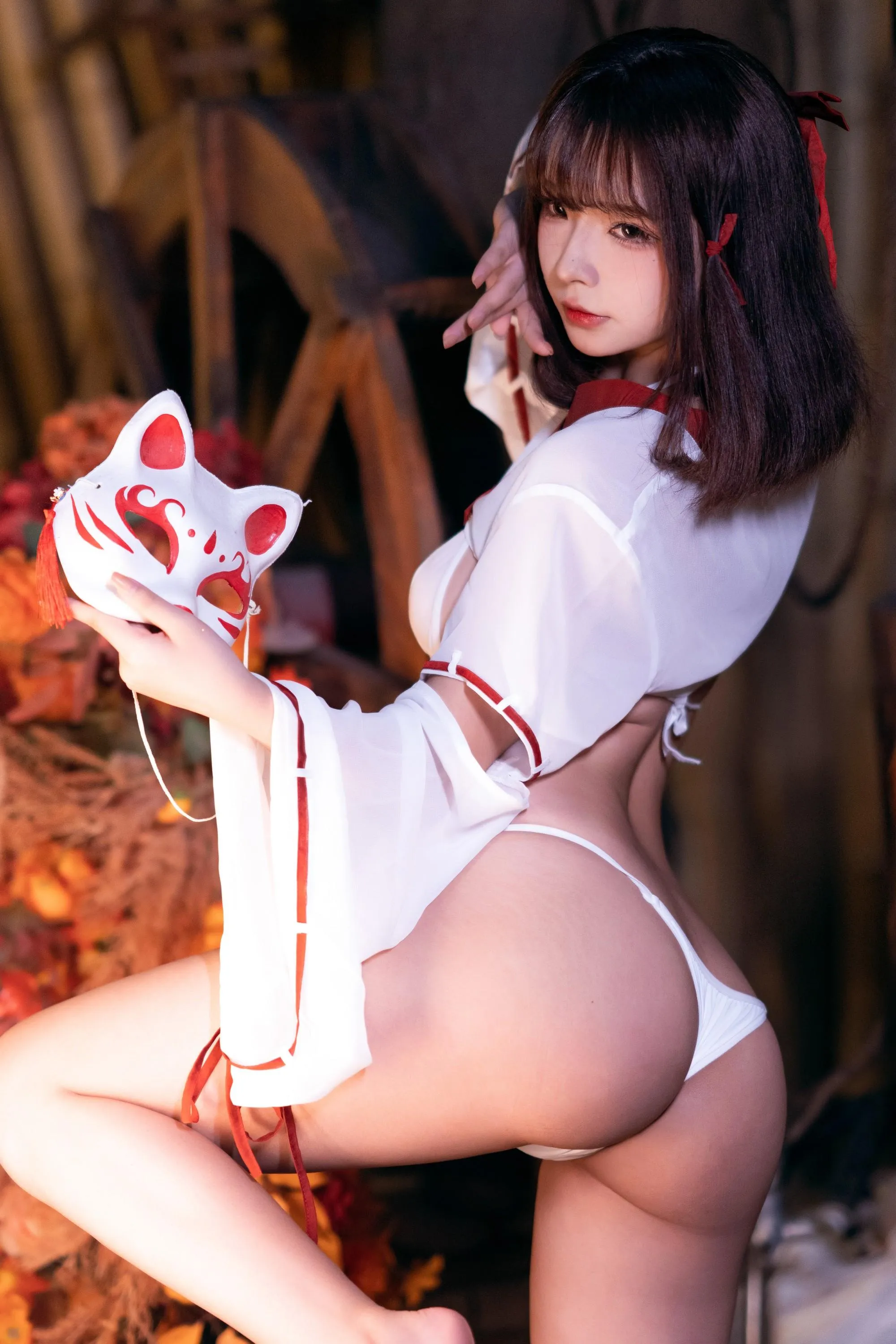 yuuhui玉汇 – NO.032 巫女 [120P]插图9
